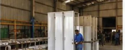 GRP production area