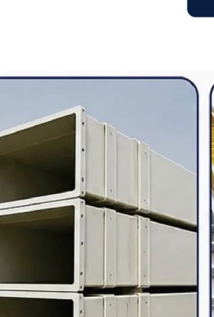 GRP/FRP Ducts & Cable Trays 2